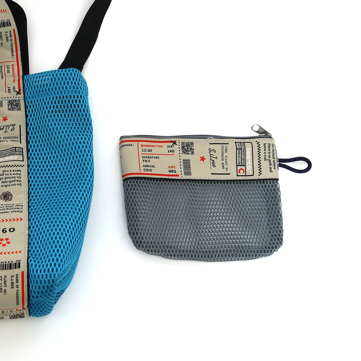 【COOCO】メッシュ素材BAG